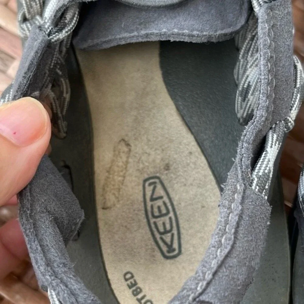 Keen UNEEK Men's Two-Cord Water Sandal in Magnet/Vapor Gray 8.5